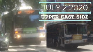07/02/2020 Upper East Side Busfanning! [M1, M2, M3, M4, M86 +SBS, BxM9, BxM10]