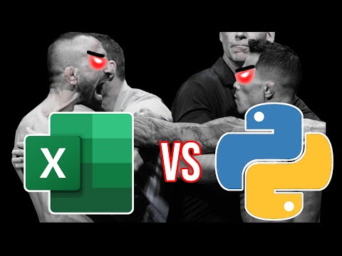 Python Vs. Excel Users Be Like...