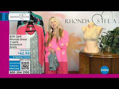 Rhonda Shear 3pack Butterknit Briefs