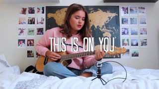 This Is On You - Maisie Peters / Cover by Jodie Mellor