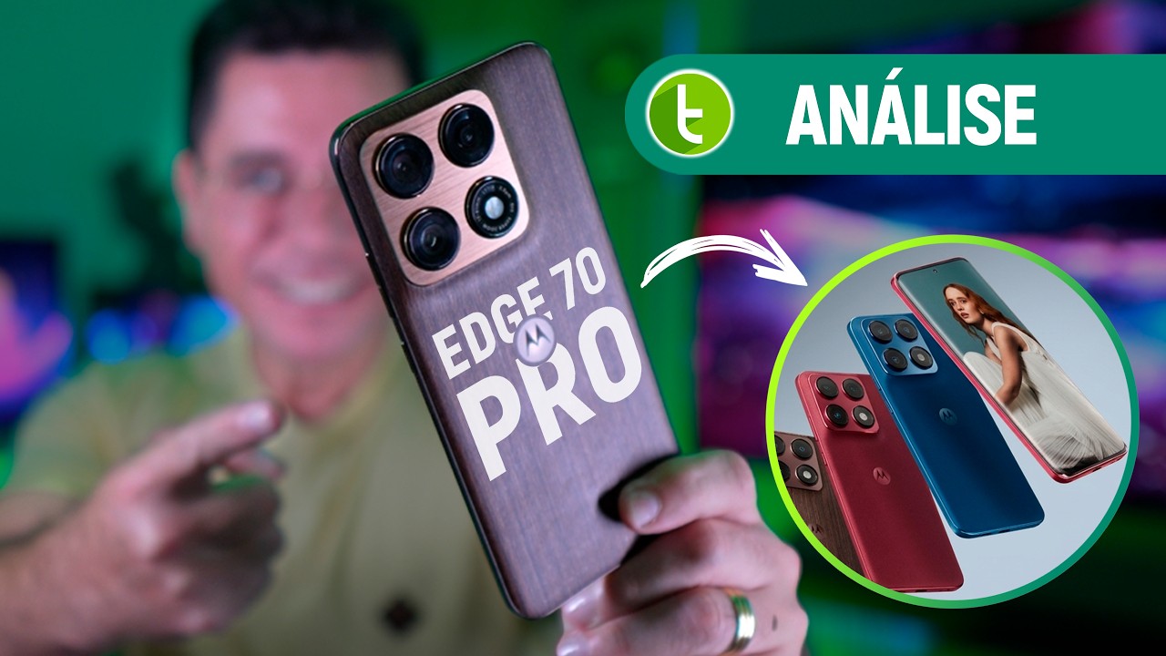 Miniatura da avaliação em vídeo de Smartphone Motorola Edge 70 5G 512GB Cinza