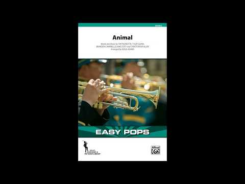 Animal, arr. Doug Adams – Score & Sound