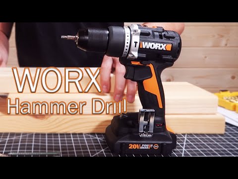 Worx 20v Brushless Hammer Drill