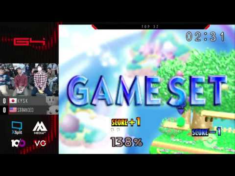G4 - Top 64 - k y s k Vs. Stranded - SSB64