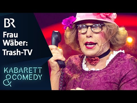 Hansy Vogt als Frau Wäber: Trash-TV | Schwaben weissblau, hurra und helau 2025 | BR Kabarett &Comedy