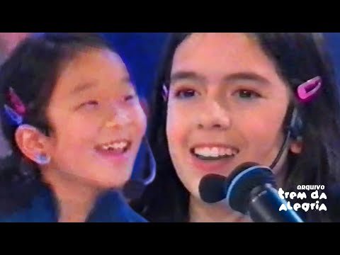 Trem da Alegria canta "Uni-Duni-Te" no Sabadão (23/11/2002) SBT