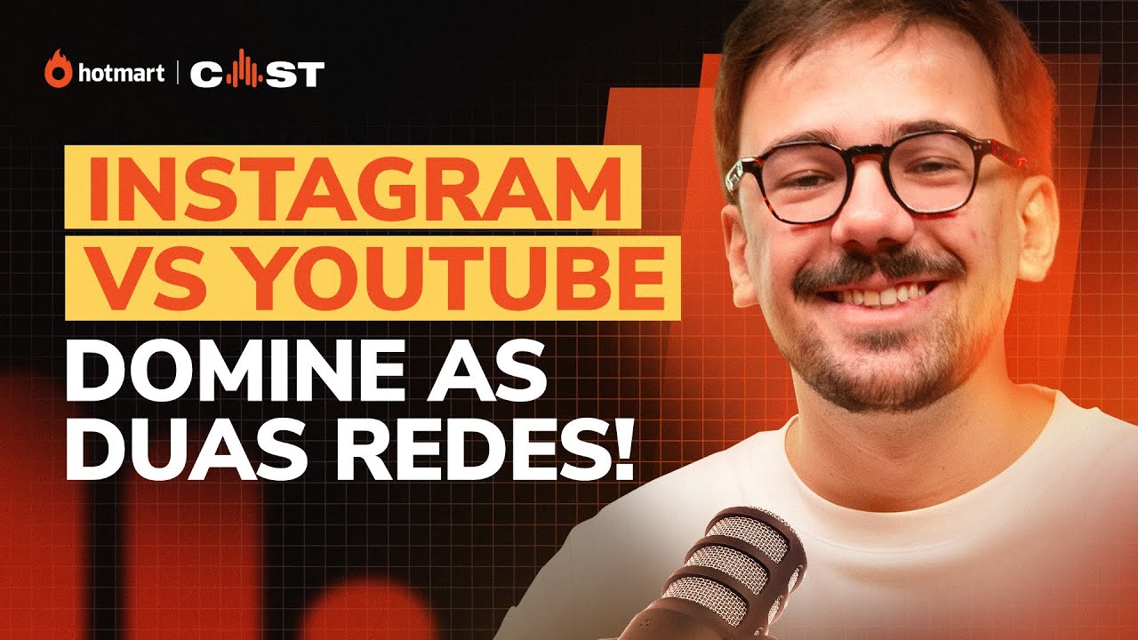 Como Usar INSTAGRAM e YOUTUBE Para Alcançar Seu Público | Felipe Simonetti - Hotmart Cast #146