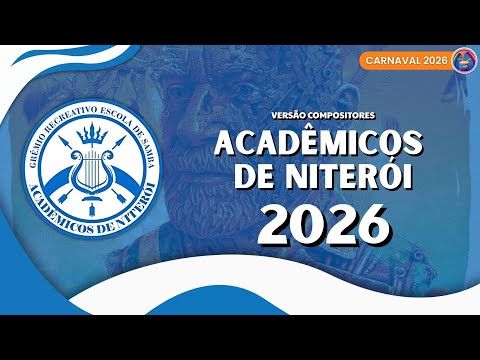 ACADÊMICOS DE NITERÓI 2026 | SAMBA OFICIAL | COM LETRA SIMULTÂNEA