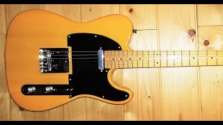 Video thumbnail for Butterscotch Blonde Telecaster by Prodipe (TC80MA) by GUITAR GEAR - Strumenti Musicali Dalmine BG