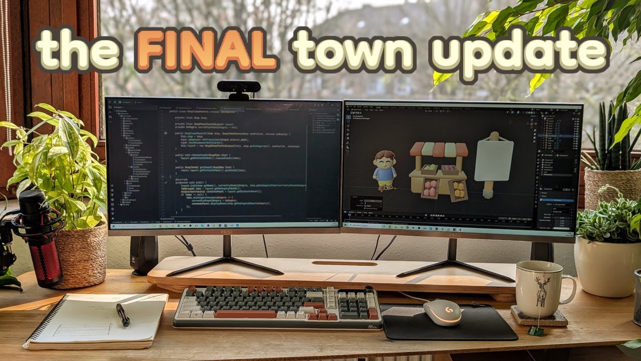 Homegrown Devlog - Finishing the Town Area!