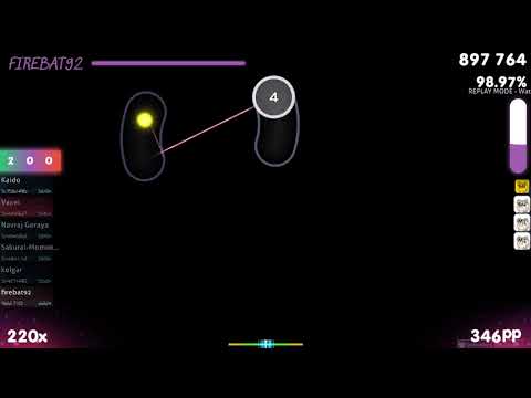 firebat92 | Brian The Sun - Lonely Go! (TV Size) [Fiery's Extreme] +HDDT 97.92% {799pp 2❌} - osu!