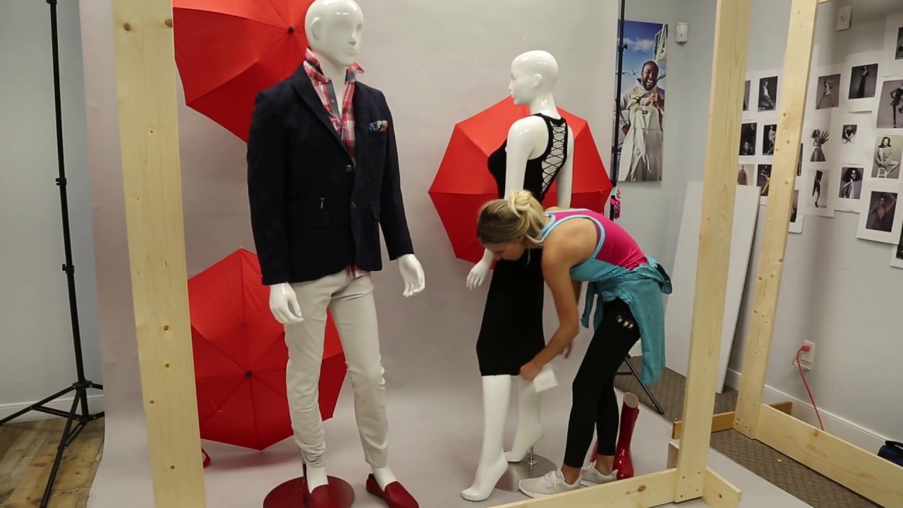 September Fashion Window Display