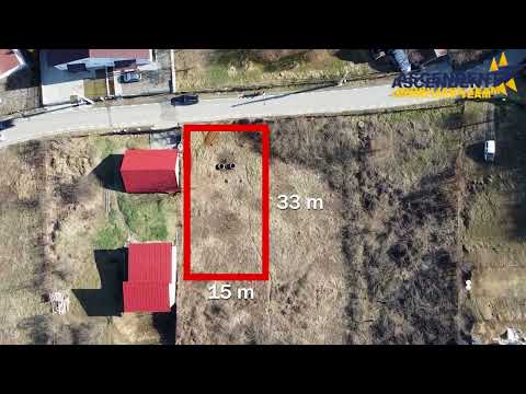 FILM!Teren intravilan, construibil in Valea Iubirii pe 500 mp, aria Corunca, acces facil spre Târgu Mureș. — Video