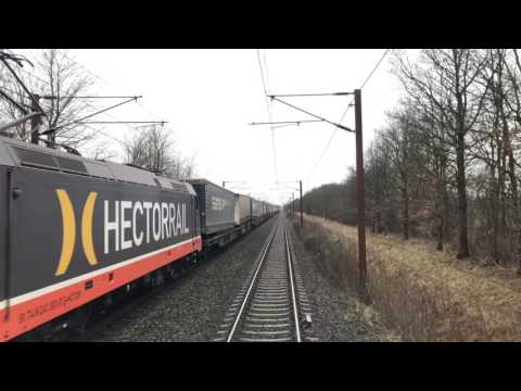 Førerrumstur Padborg-Malmö Godsbangård