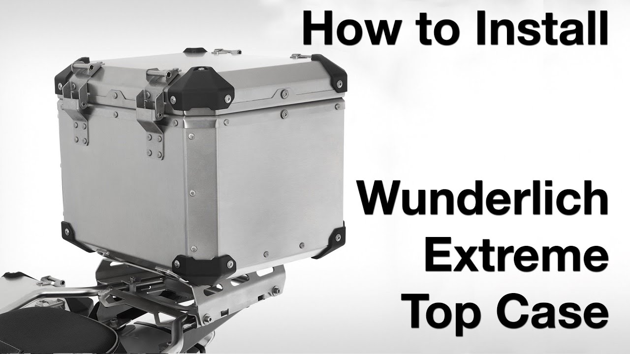 Wunderlich BMW R1200 GS / R1250 GS Extreme Top Case Install Video