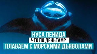 Нуса Пенида. Как добраться с Бали? Манты и хорошее кафе!