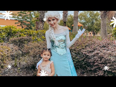 ELSA SURPRISE FOR CHARLOTTE'S BIRTHDAY PARTY
