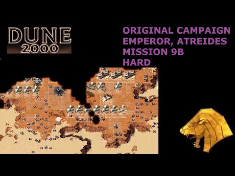 Dune 2000 Original Campaign: Emperor, Atreides Mission 9B (Hard)
