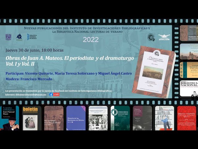 Vídeo relacionado con Teatro mexicano breve del siglo XIX (Ronda de clásicos mexicanos)