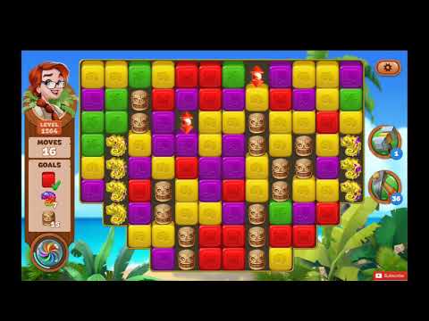 Lost Island Blast Adventure Level 1564 NO BOOSTERS - A S GAMING ✔