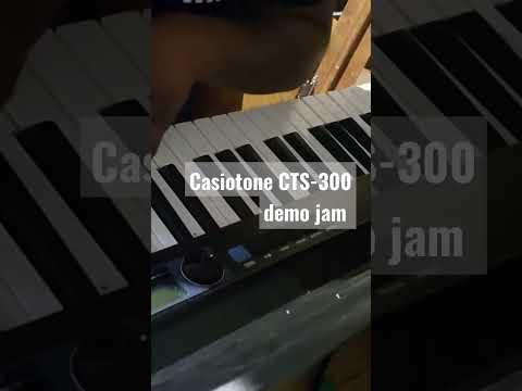 playing with the live demo performances on the casio cts 300
