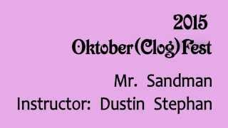 Mr. Sandman - clogging workshop final dance through