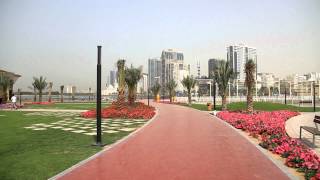 preview picture of video 'Al Majaz waterfront park Sharjah part 7  الواجهة المائية المجاز الشارقة'