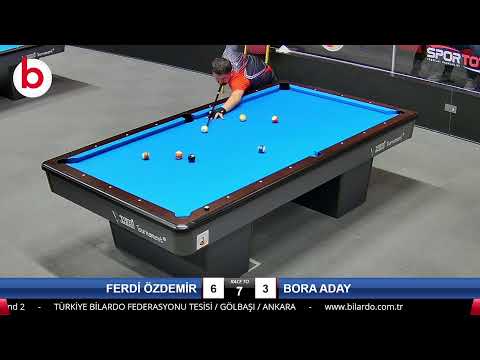 FERDİ ÖZDEMİR & BORA ADAY Bilardo Maçı - 