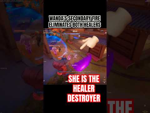 Scarlet Witch Is The Perfect Backline Destroyer In Marvel Rivals✨#shorts #marvelrivals #wanda