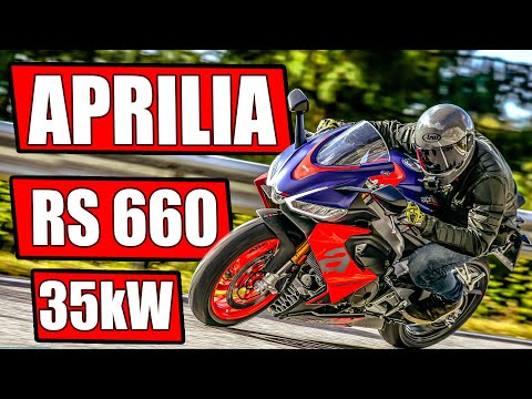 APRILIA RS 660 2021 MOTORCYCLE TEST! ALSO FOR A2 DRIVER'S LICENSE