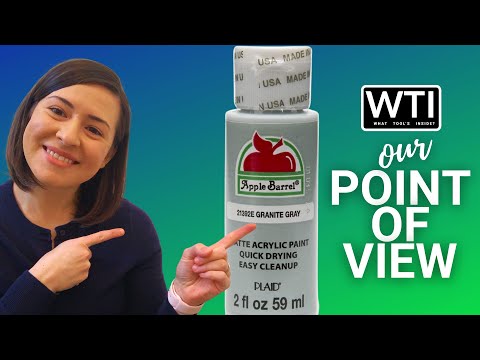 Apple Barrel Acrylic Paint - WTI product video review