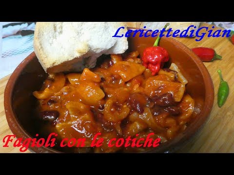 Beans with Pork Rind Recipe - A Tasty Second Course