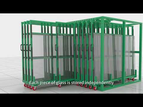 Metal Sheet Rack Vertical——your vertical glass storage solution