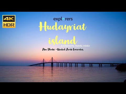Al hudayriat island beach cinematic video | 4k | iphone 12 pto max