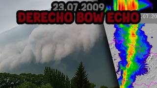 Zapomniany pogodowy armagedon. Niszczycielskie Derecho Bow Echo 23.07.2009