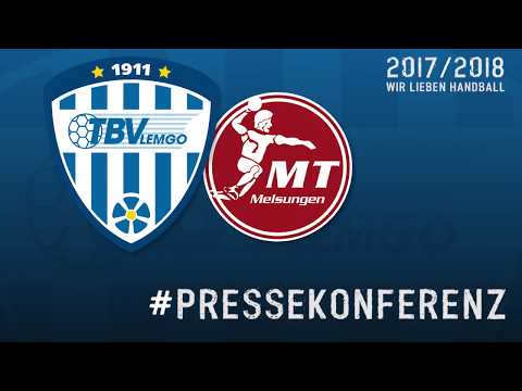 17.09.17 TBV Lemgo gg. MT Melsungen - Pressekonferenz