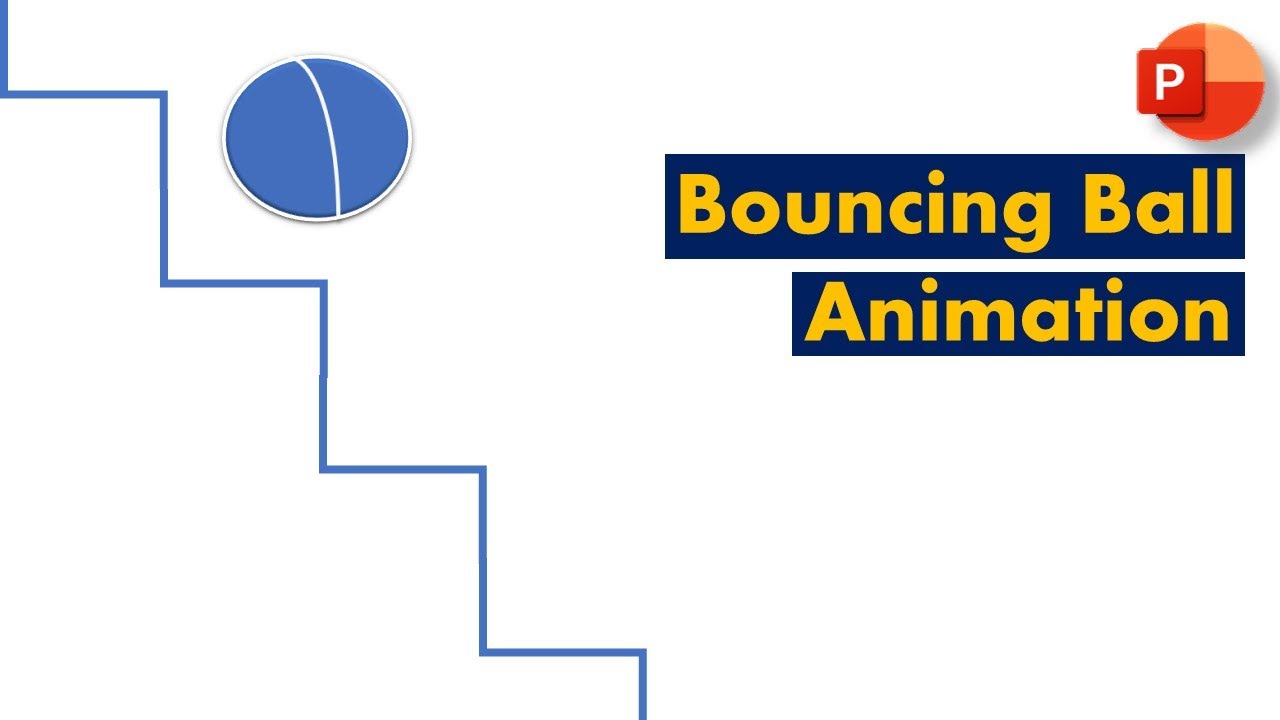 Bouncing Ball Animation | Slide Design | How to use Motion Path Animation in PowerPoint #animation