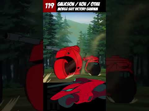 Mecha 119 - Galicson & Kou & Othu / Mobile Suit Victory Gundam #short