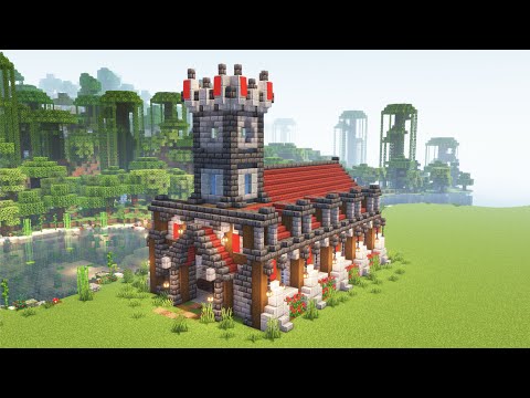EPIC Build! Medieval Church in Minecraft