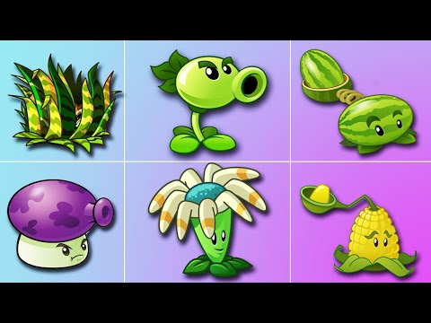 Pvz 2 Challenge  - 6 Team Level MAX VS Different Head Armor Zombies - Who Will Win