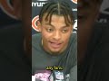 Justin Fields clears up beef with Bears fans ? #shorts