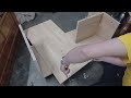 DIY unboxing & how to build/assemble Engineered Wood center Table with Wheels Space Saving Furniture