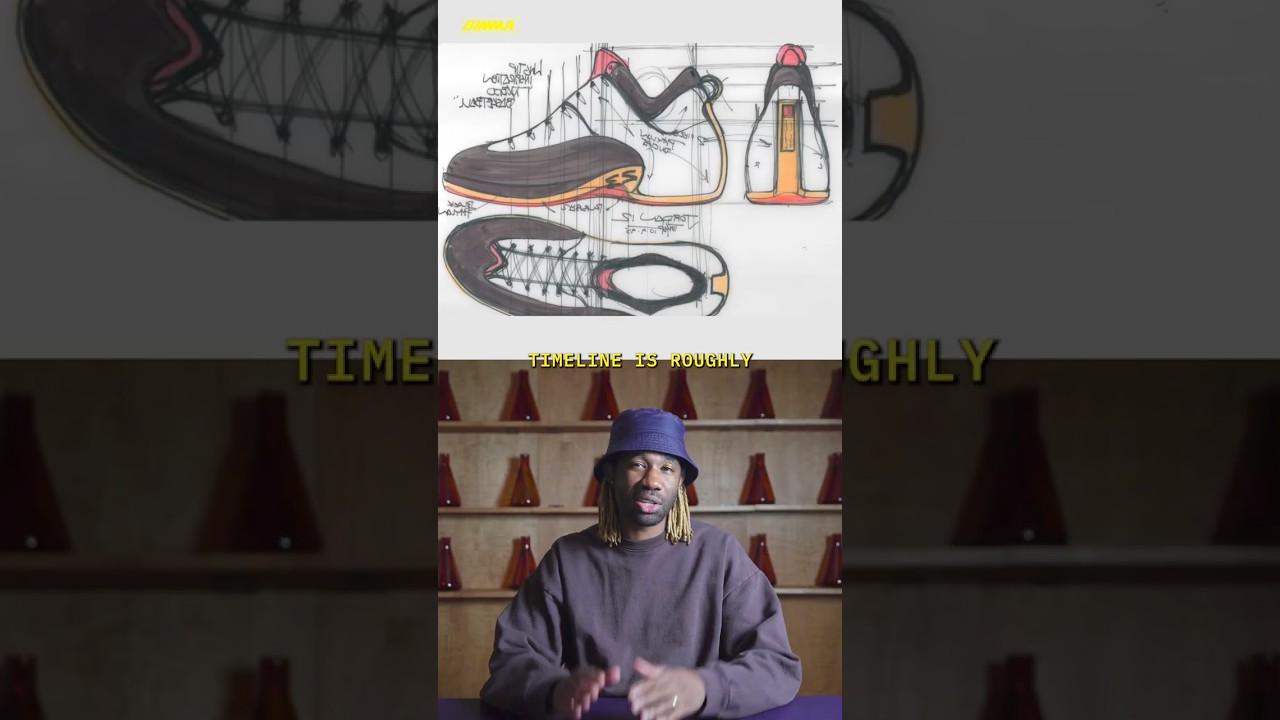 Making a sneaker from scratch is risky business