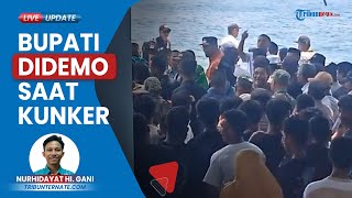 Warga Ribut Saat Bupati Halmahera Selatan Kunker ke Pulau Makian, Agenda Politisi PKS Tertunda