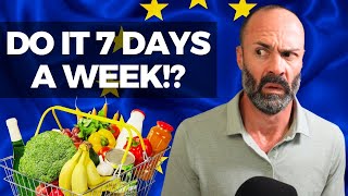Clever Europeans Crack Grocery Savings Code
