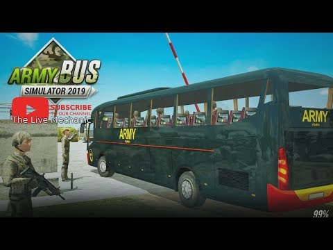 Offroad Army Bus Simulator 2019 - Android gameplay