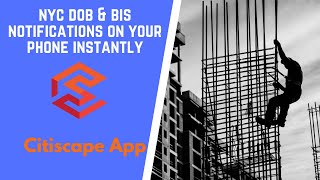 Avoid Violations on your construction site, DOB & BIS notifications on your smartphone instantly.
