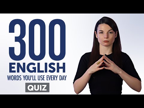 Quiz | 300 English Words You'll Use Every Day - Basic Vocabulary #70