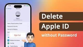 [3 Ways] How to Delete Apple ID without Password