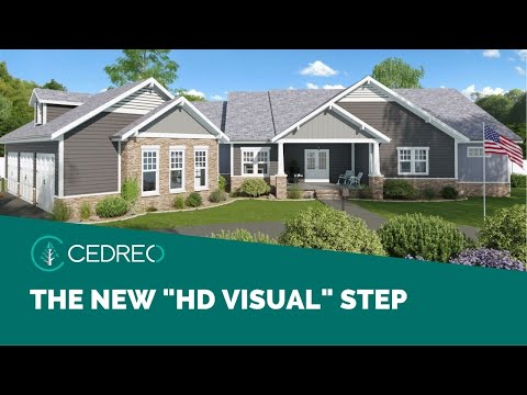 The New Cedreo: the New "HD Visual" Step